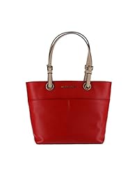 Michael Kors - Bolso tote con bolsillo y cremallera superior Bedford para mujer
