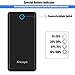 Xnuoyo Powerbank 20000mAh External Battery Pack with Flashlight Compatible with Most Smart Phones and More
