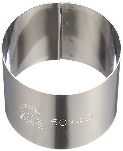 遠藤商事 業務用 セルクルリング丸型 φ50×H40mm 18-0ステンレス 日本製 WSL08005