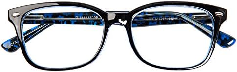 Glassesshop Vintage Blue Hyannis Rectangle Eyeglasses Frame