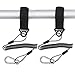 YYST Two Deluxe Coiled Kayak Paddle Leash Kayak Rod Leash Tool Lanyard SUP Paddle Leash - No Paddle!