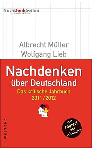 Nachdenken über Deutschland Das Kritische Jahrbuch 20112012