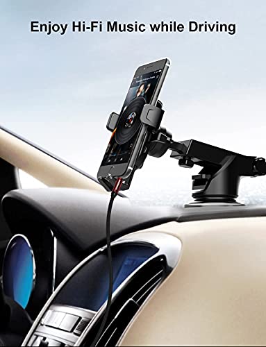 3.5mm AUX TRRS Audio Cable [New Wine Red 5ft/1.5m] SOUNDFAM 24K Gold-Plated Cotton Braided Male to Male 4 Pole Stereo Auxiliary Cord for Headphone,MP3,Home Stereos,Speaker,Car,Tablets