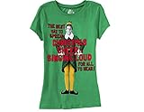 Ripple Junction Elf Holiday Cheer Juniors T-Shirt
