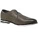 Alpine Swiss Double Diamond Mens Saffiano Leather Lace-Up Oxford Dress Shoes Gry 10 M US Grey