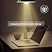 LEDGLE 5W Globe Light Bulbs G25 E26 LED Bulbs 50W Incandescent Bulb Equivalent,500lm Vanity Light Bulbs 3000K Warm White, 270 Beam Angle, Make Up Light Bulbs, Non-Dimmable (5 Pack)