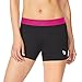 Baleaf Women's 3'' Performance Volleyball Compression Shorts Black/Pink Size S