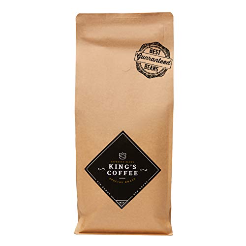 KING'S COFFEE – SPECIAL ROAST | 1kg | Premium Barista Kaffeebohnen | feinster Arabica-Robusta Blend | kleine Chargen… – Bild 6