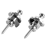 Artempo Guitar Strap Buttons for Electric and Acoustic Guitar and Bass - Pack of 2