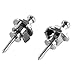 Artempo Guitar Strap Buttons for Electric and Acoustic Guitar and Bass - Pack of 2