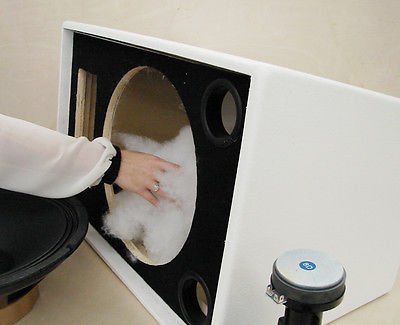 IZO Home Goods Polyfill Stuffing 100% Polyester Fiber Speaker Cabinet Sound Damping Material 2 lb. Bag