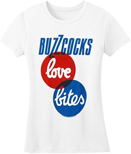 Buzzcocks Jr Love Bites T Girls Jr Tissue Tee Small White