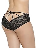 Cage Back Lace Hipster Panty