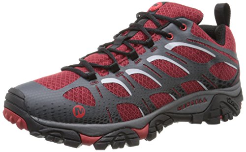 Merrell Men's Moab Edge Shoes, Red, 10.5 M US