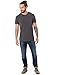 Alternative Men's Washed Slub Postgame Crew, Coal Pigment, XL