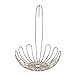Spectrum Bloom Wire Small Fruit Tree & Basket (Satin Nickel) - Décor & Organizer for Kitchen, Fruit, Home, Countertop, Table, Dorm, & Apartment Hanging Storage