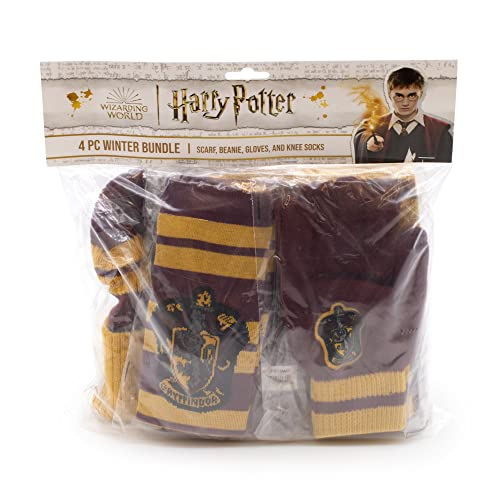 Culturefly Harry Potter Gryffindor Premium 4pc Winter Bundle