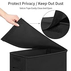 Chrislley 65L Slim Laundry Hamper with Lid Narrow