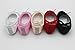LONSOEN Ballet Slipper Shoes Split-Sole Dance Flat for Girls (Toddler/Little Kid/Big Kid), SHC551 Black, CN27