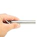 Thorfire Keychain Flashlight Light Stainless Steel Pocket Mini Size Torch Powered by AAA Battery Outdoor TS3A
