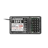 DUMBORC X6FG 2.4G 6 Channel Gyro Inside Receiver