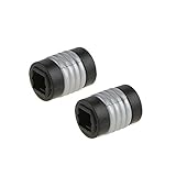 CableCreation [2-Pack] Optical Toslink Female to Toslink Female Extention Cable Coupler Connector Adapter, Black