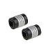 CableCreation [2-Pack] Optical Toslink Female to Toslink Female Extention Cable Coupler Connector Adapter, Black primary