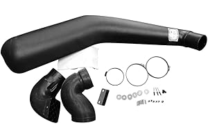 XhuangTech Snorkel Kit for 2016-2021 T-oyota Tacoma 4x4, Front Right Air Intake Replacement Compatible with 3.5L V6 Engine Mo