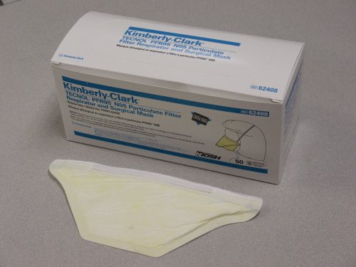 Kimberly Clark Tecnol PFR95* Particulate Filter Respirator and Surgical Mask, 50/Box