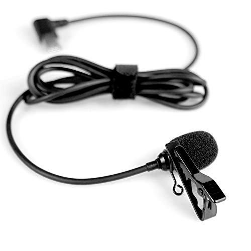 Hensych - Microfono con collare tipo C per microfono e registrazione USB con clip da 1,5 m, per palmo Fimi