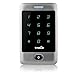 TIVDIO T-AC800 Access Control System Door Keypad Locks Touch Keypad Access Control Keypad Door Lock Outdoor 125KHz Back Light Keypad ID Support 8000 User (Silver)