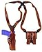 Galco Vertical Shoulder Holster System for Beretta 92F / FS (Tan, Ambi)