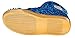 JUMP NEWYORK Men's Sloan Royal Glitter and Multi Length Spike Sneaker US Size 8