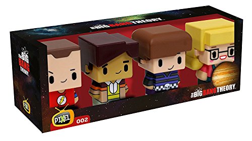 Pixel Big Bang Theory Figure 4pk Set