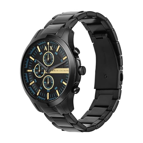 A|X Armani Exchange Chronograph Watch for Men; Men's Watch with Leather, Stainless Steel or Silicone Band