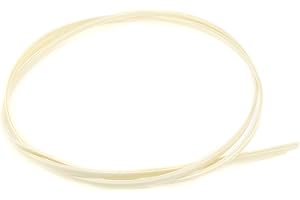 MY MIRONEY 2PCS White Guitar Binding Purfling Strip ABS Strips for Acoustic or Classical Guitar, 5.4ft Long