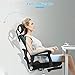 Office Chair Desk Chair Computer Chair with Lumbar Support Task Rolling Racing Style Swivel Executive High Back Ergonomic Chair for Women Adults,Black and Light Grey
