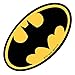 Shaped Batman Logo Stickers - Prizes and Giveaways - 50 per Pack