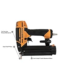 BOSTITCH BTFP1850K   Alicates neumáticos de calibre 18, 2.0 in