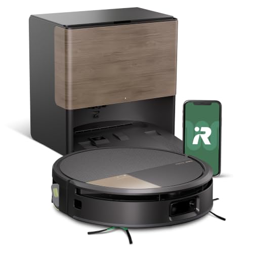 Roomba Max 775 Combo Base AutoWash multifunción y Agua Caliente, 30.000 Pascales, Rodillo PowerSpin Extensible, Cubierta Protectora, 2 cepillos, Fregado/Secado con Calor, LiDAR 3D con IA, Negro