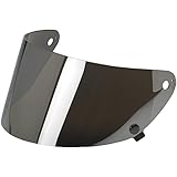 Biltwell Gringo S Flat Shield Anti Fog - Chrome Mirror