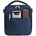 UPPER ORDER Reusable Insulated Lunch Box for Men and Women (Black) Durable Leakproof Cooler Tote Bag Freezable Lunch Bag for Adults. Top Women and Mens Lunch Box for Office Work, Picnic.