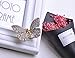Multi Color Crystal Rhinestones Butterfly Hair Claw Clip for Women Girls