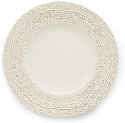Arte ItalicaFinezza Salad/Dessert Plate, Cream
