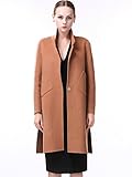 Miya Womens Two Sided Pure Wool Cashmere Coat Jacket Overcoat