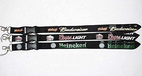3PCS Beer Lanyard Keychain Holder with snap buckle