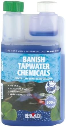 Bermuda Banish TAPWATER CHEMICALS Pond Water Treatment 500ml