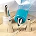 Pastry Icing Piping Bag Nozzle Tips, Cake Decorating Pen,DIY Fondant Cake Sugar Craft Nozzles Icing Bag with Piping/Dispenser Nozzles