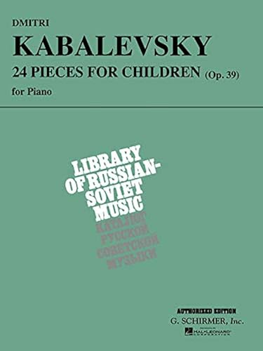 Download Kabalevsky: 24 Pieces for Children, Op. 39 PDF