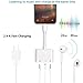 Dual 3.5mm Headphone Jack Adapter (3 in 1) Audio Charging Splitter Compatible for iPhone 11/11pro/11 mas/Xs/XS Max/XR/X / 7/7 P/8/8 P Support to Music and Charge Suitable for 10-12.1 System Abovethumb 4
